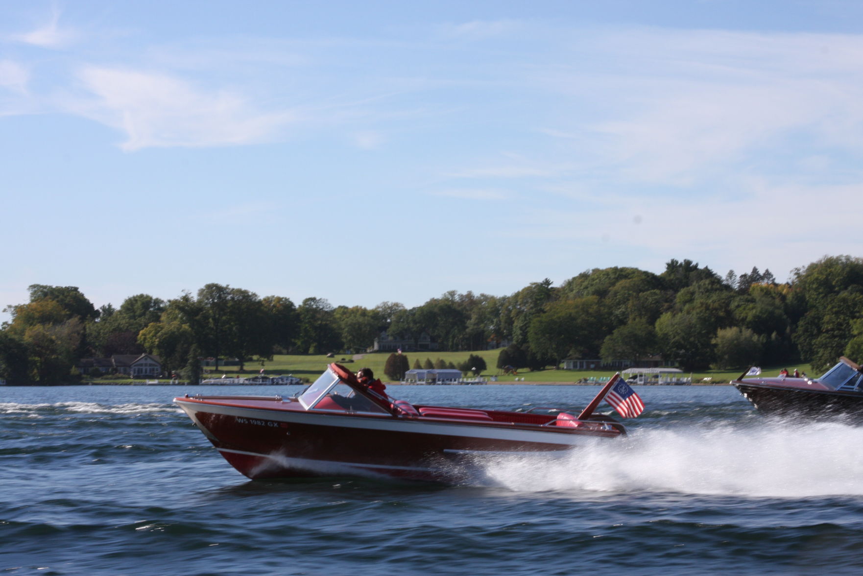 Streblow wooden boat